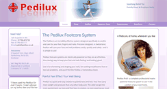 Desktop Screenshot of pedilux.co.uk